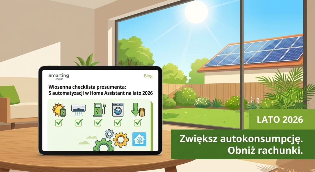Wiosenna checklista prosumenta: 5 automatyzacji w Home Assistant na lato 2026