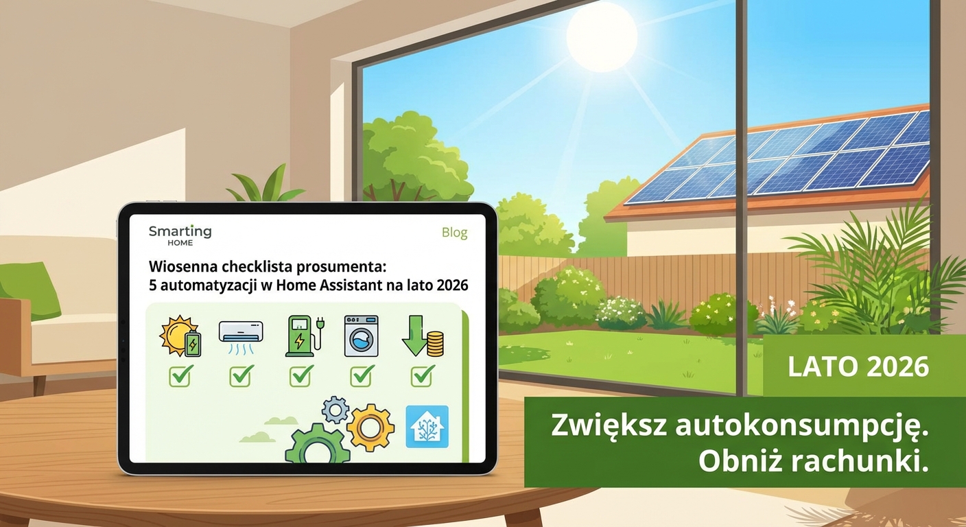 Wiosenna checklista prosumenta: 5 automatyzacji w Home Assistant na lato 2026