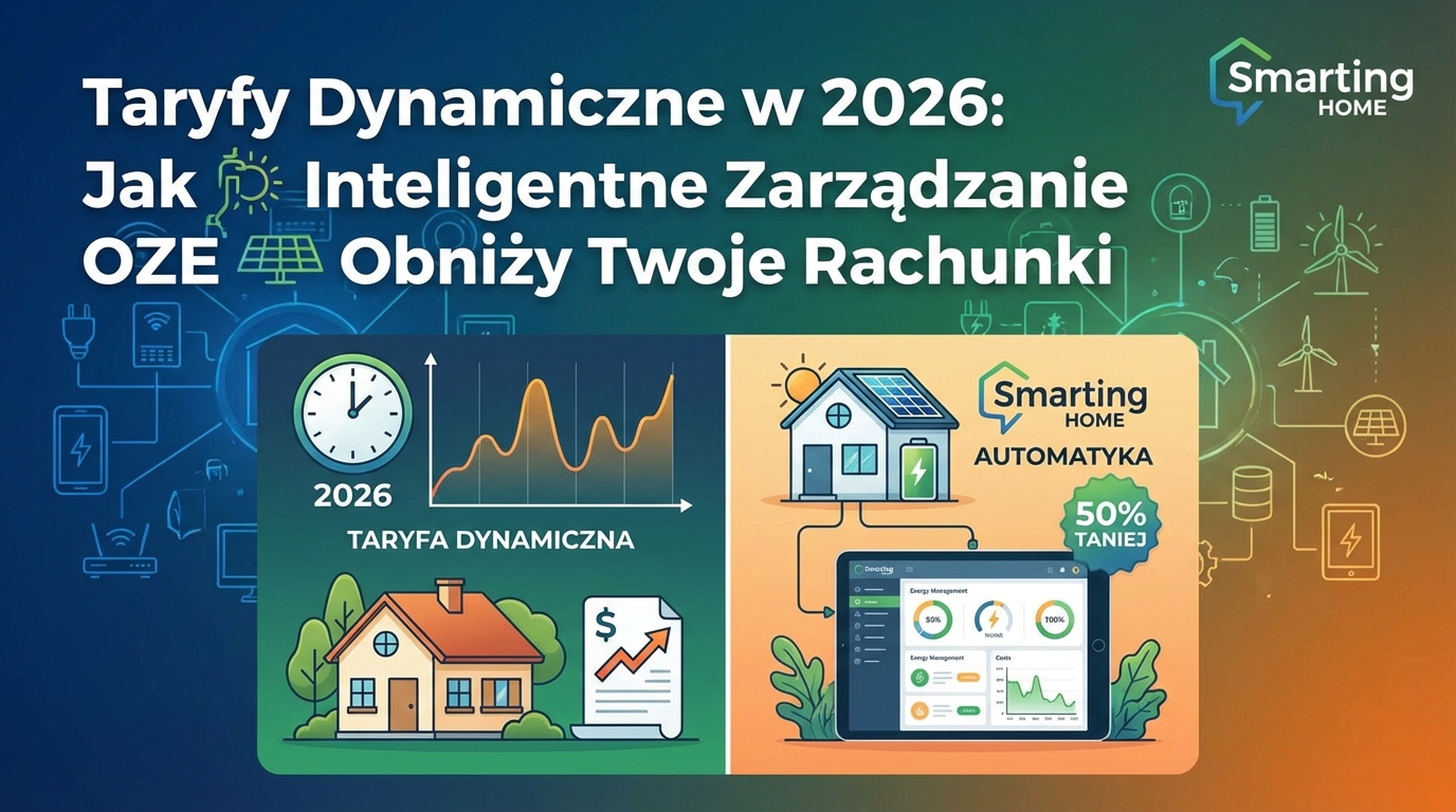 Taryfy Dynamiczne w 2026: Jak Inteligentne Zarządzanie OZE Obniży Twoje Rachunki