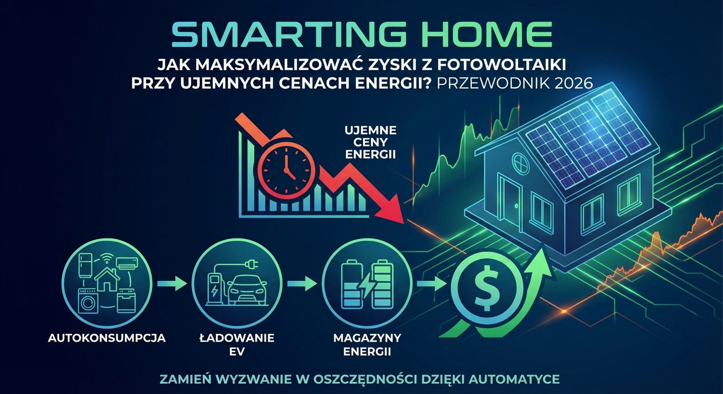 Jak Maksymalizować Zyski z Fotowoltaiki przy Ujemnych Cenach Energii? Przewodnik 2026