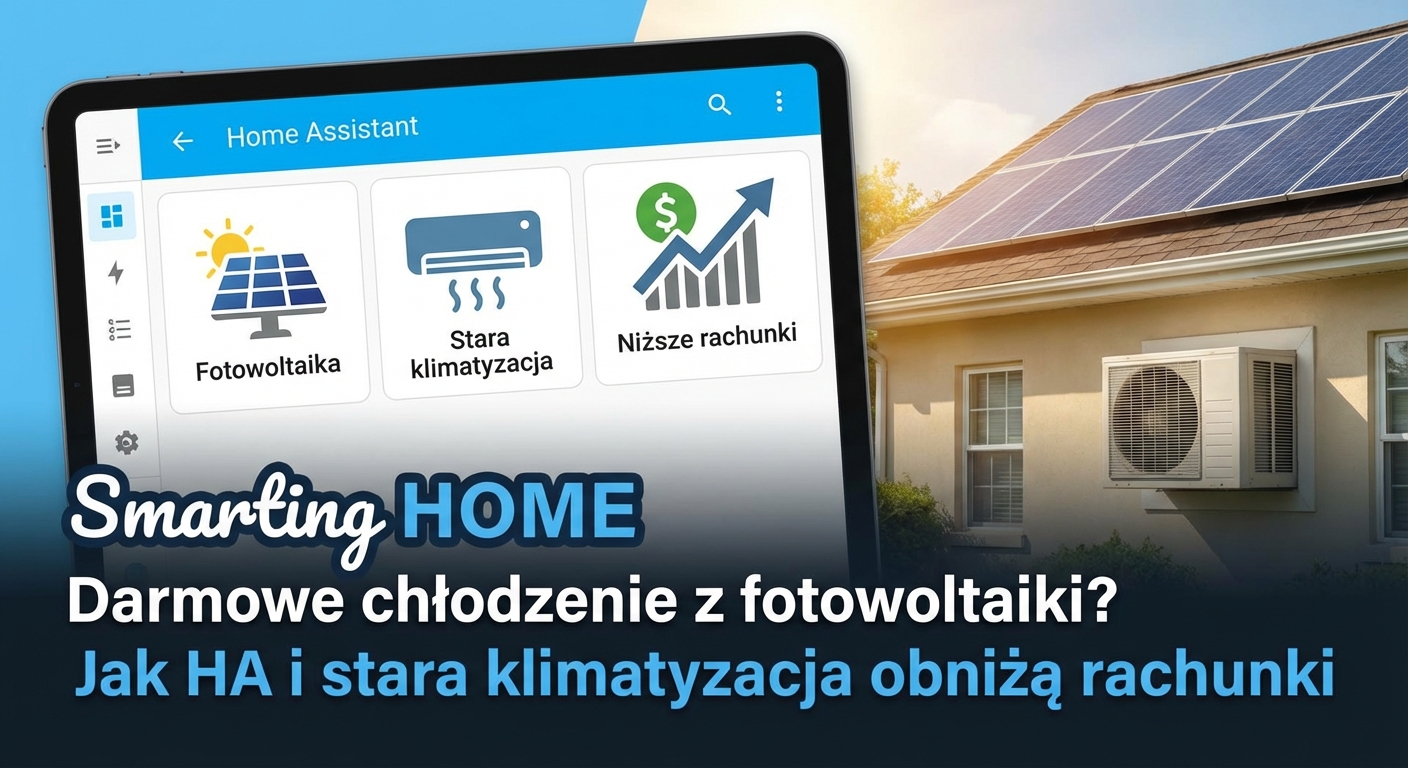 Darmowe chłodzenie z fotowoltaiki? Jak HA i stara klimatyzacja obniżą rachunki