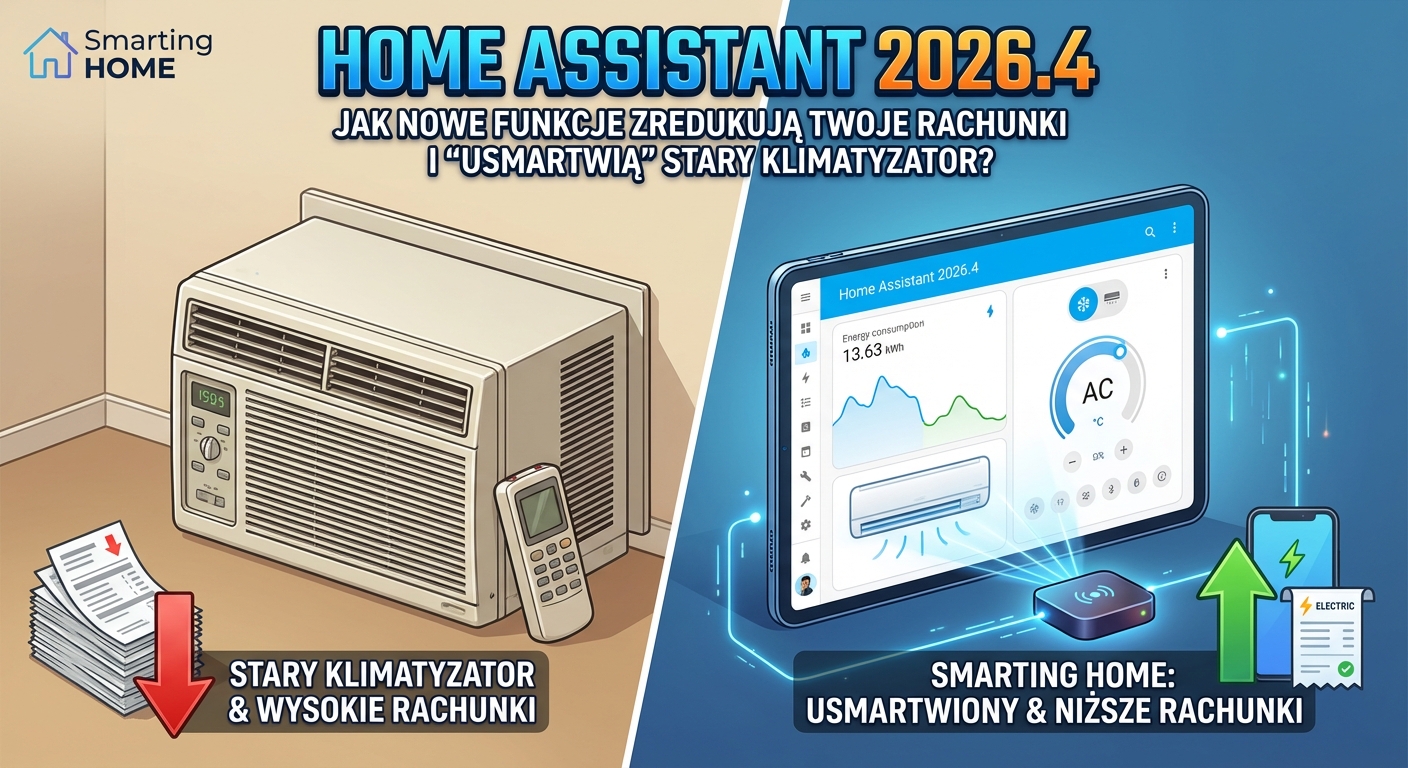 Home Assistant 2026.4: Jak nowe funkcje zredukują Twoje rachunki i 'usmartwią’ stary klimatyzator?