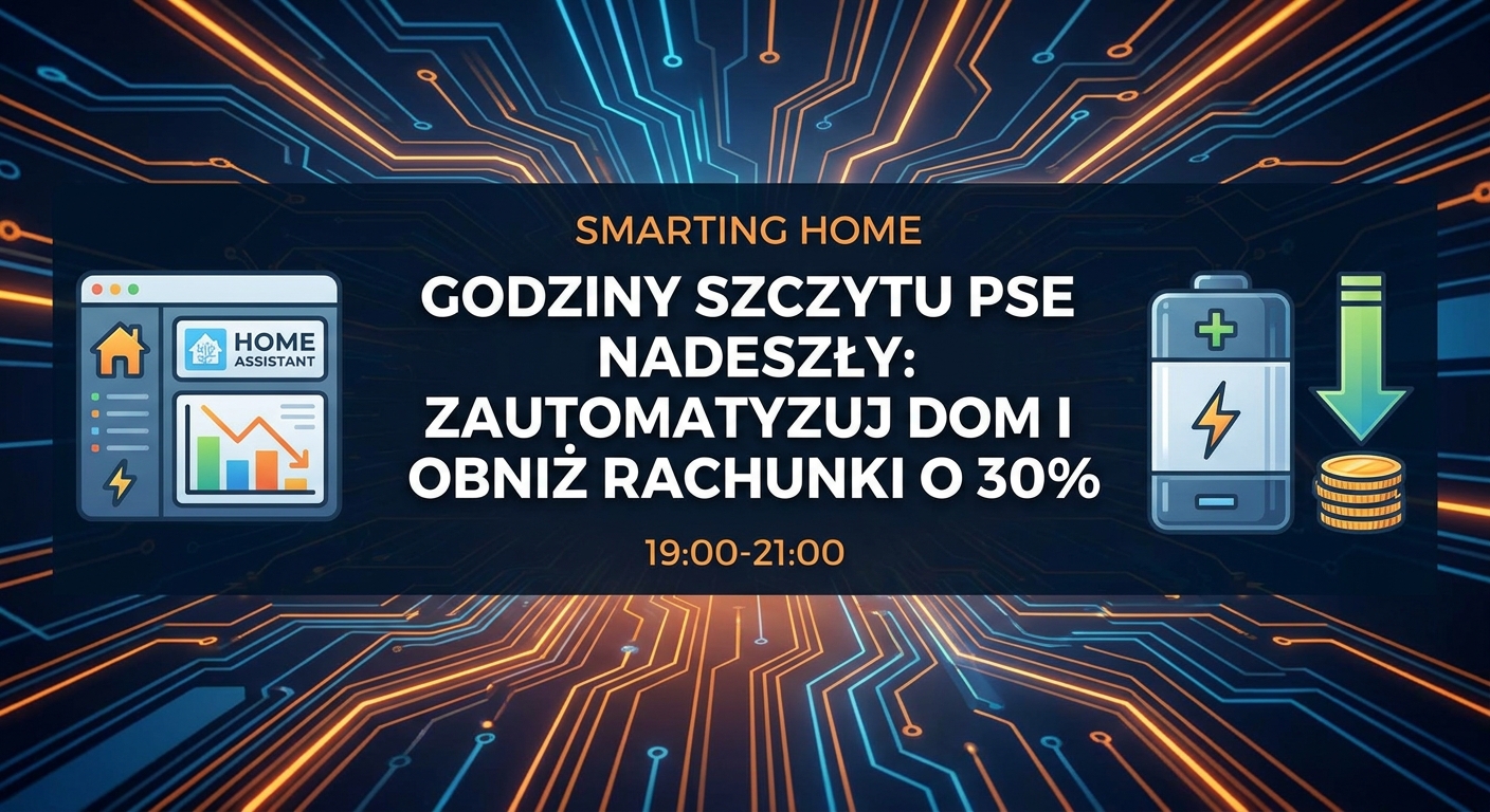 Godziny Szczytu PSE Nadeszły: Zautomatyzuj Dom i Obniż Rachunki o 30%