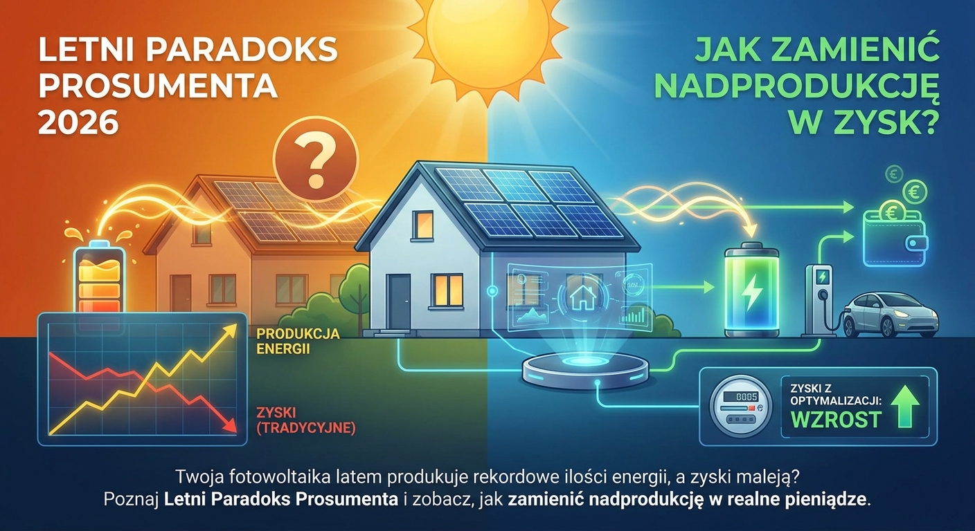 Letni Paradoks Prosumenta 2026: Jak zamienić nadprodukcję PV w zysk?