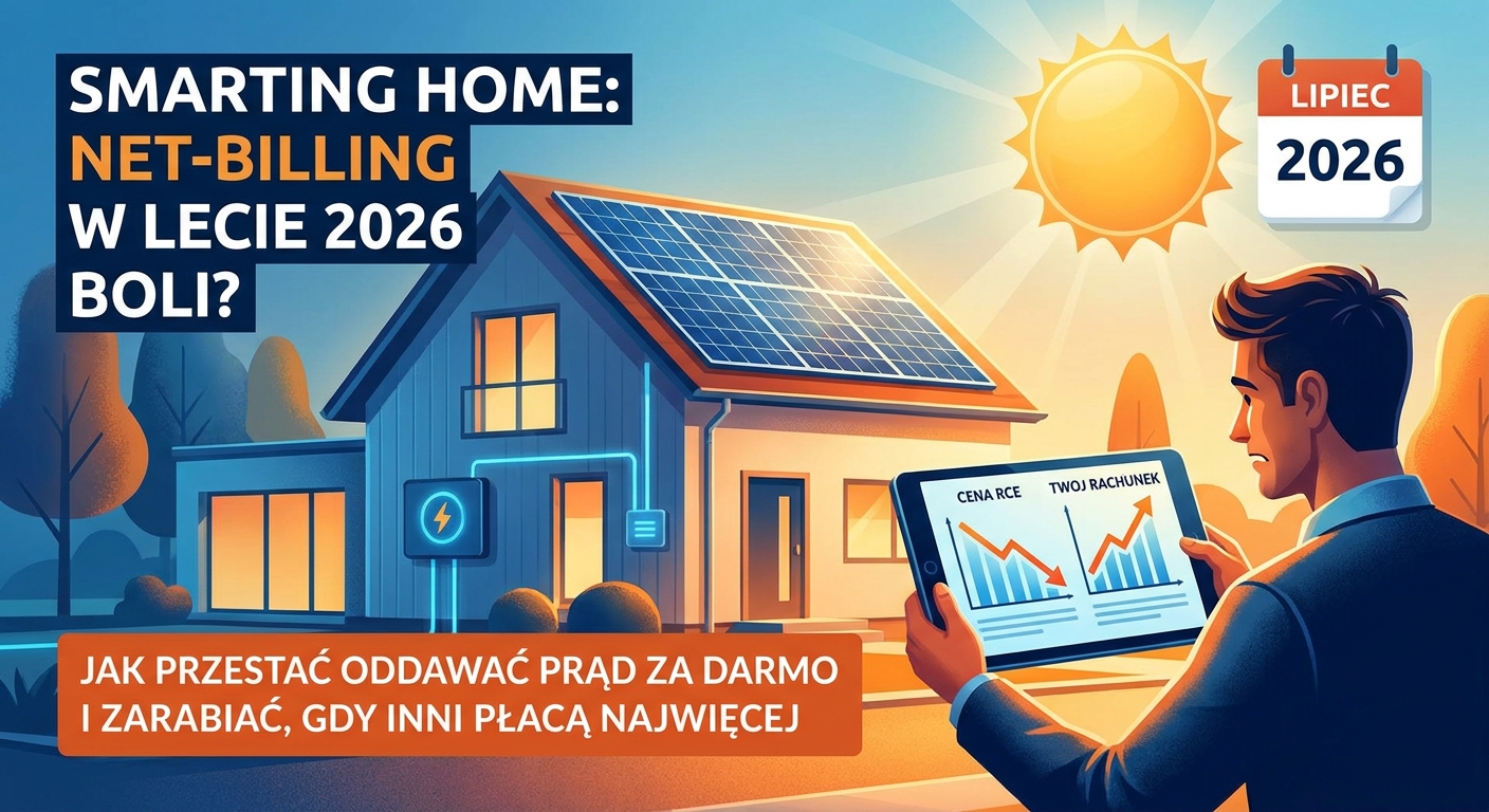 Net-billing w lecie 2026 boli? Jak przestać oddawać prąd za darmo i zarabiać, gdy inni płacą najwięcej