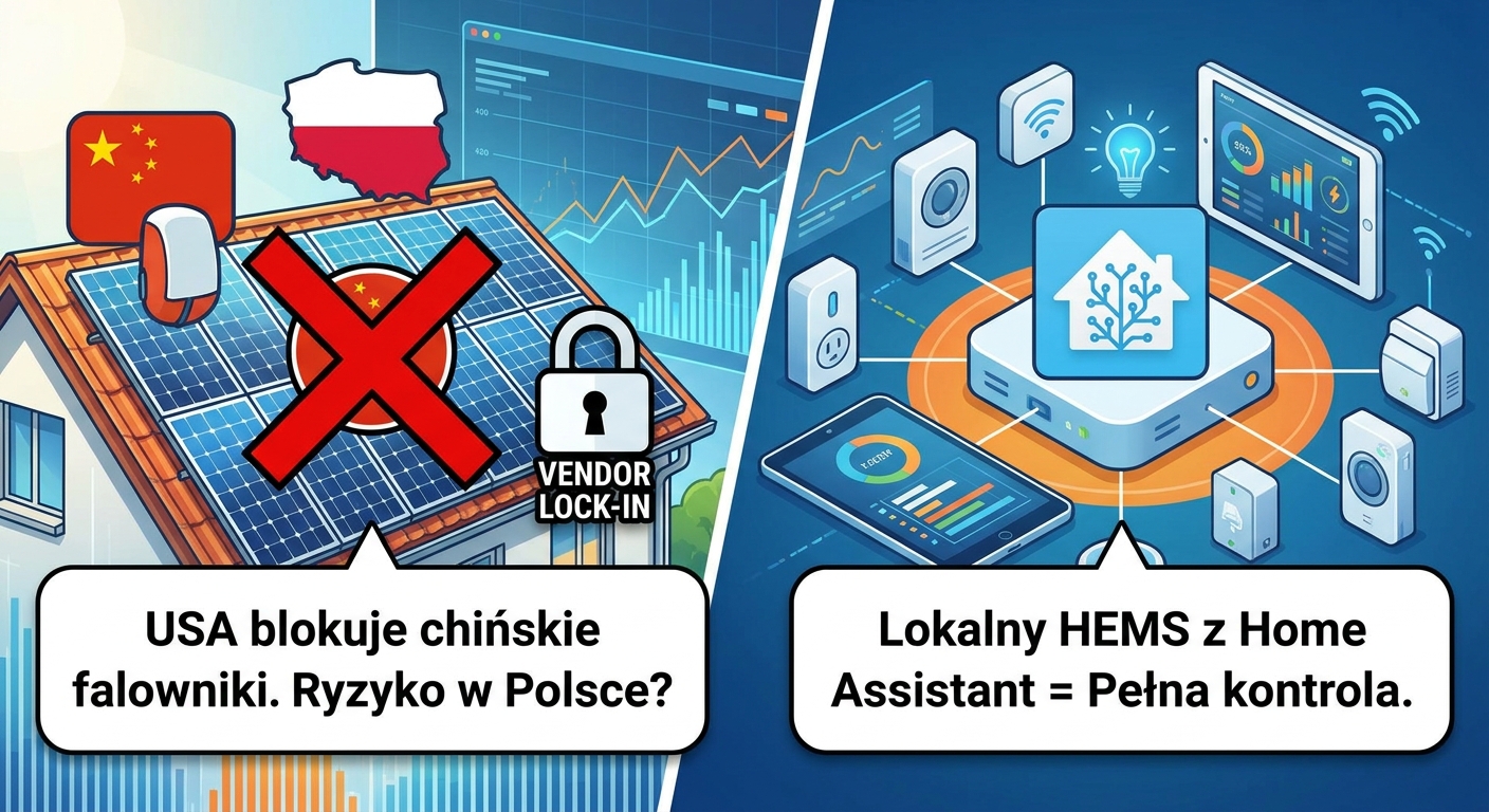 USA blokuje chińskie falowniki. Czy Twoja fotowoltaika w Polsce jest zagrożona i jak odzyskać nad nią kontrolę?