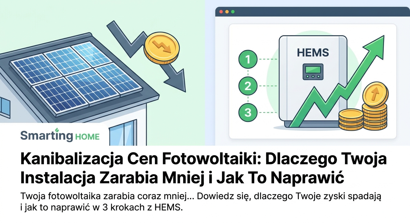 Kanibalizacja Cen Fotowoltaiki: Dlaczego Twoja Instalacja Zarabia Mniej i Jak To Naprawić