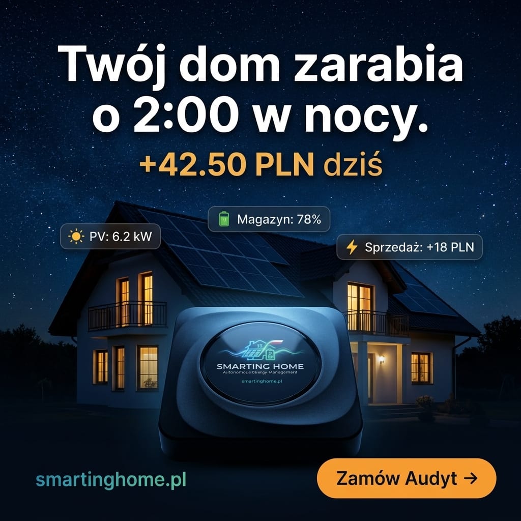 Smarting HOME Pro — Licencja Dożywotnia | Autonomiczne Zarządzanie Energią | Home Assistant